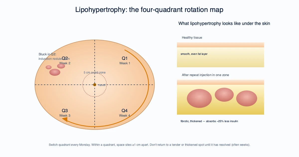 Lipohypertrophy: How to Spot Insulin Injection Lumps, Treat Them, and Prevent More